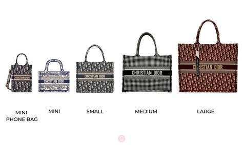 dior book tote collection|dior book tote size comparison.